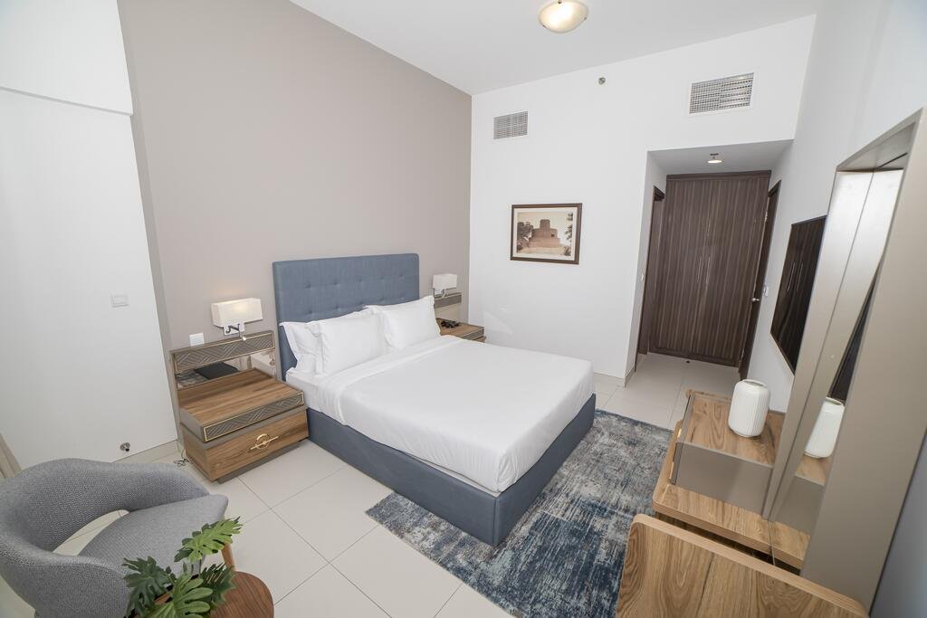 1 BR + Guest Suite W/Pool, Gym, Balcony - Accommodation Dubai 7