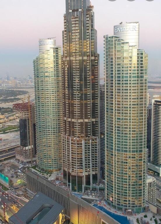 Full Burj Khalifa & Fountain View 1 Bedroom Apt - Accommodation Abudhabi