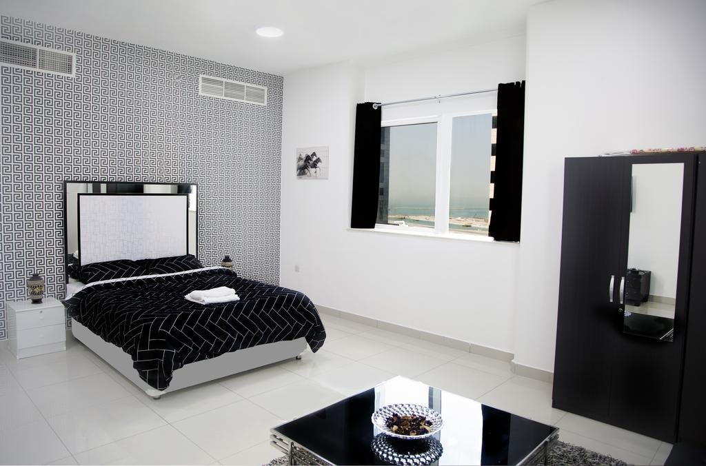 Full Sea and Burj View-Huge Room-Beach Front Property - Accommodation Dubai