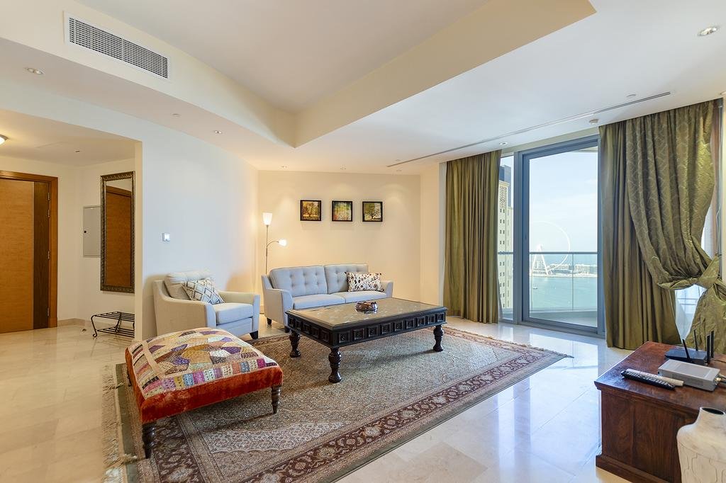 Impeccable 2 Bed With Full Sea And Dubai Eye Views Holiday Home Dubai - thumb 1