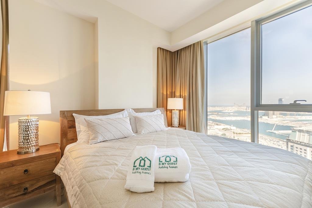 Impeccable 2 Bed With Full Sea And Dubai Eye Views Holiday Home Dubai - thumb 7