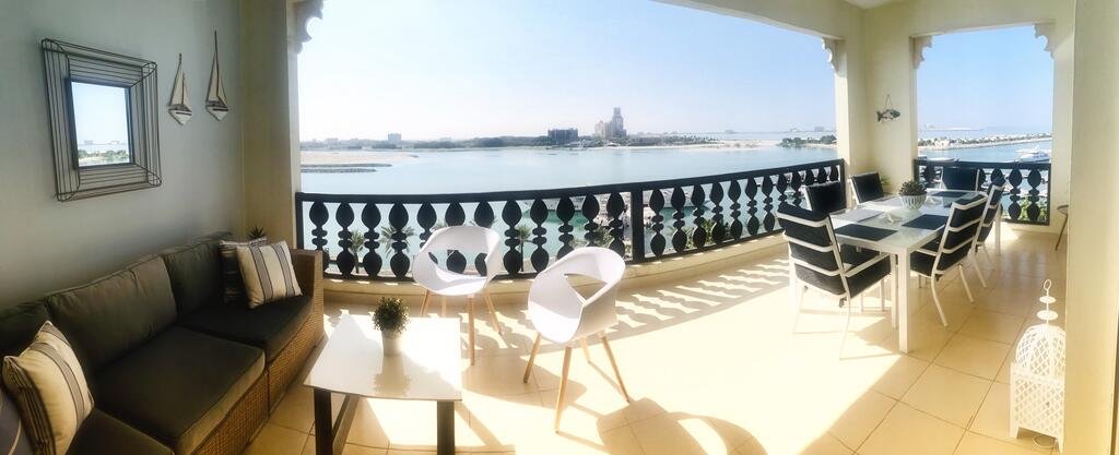 Al Hamra Marina Apartment With Lagoon View - Accommodation Dubai 1