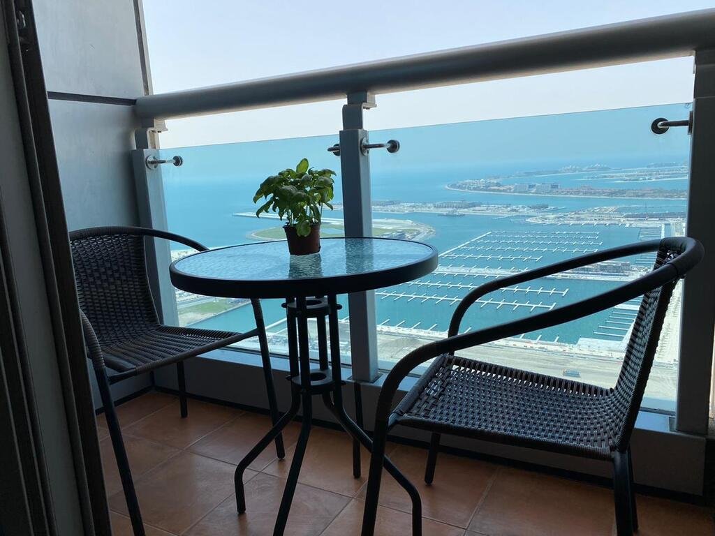 Amazing Room With Full Palm & Skydive View In Dubai Marina - thumb 0