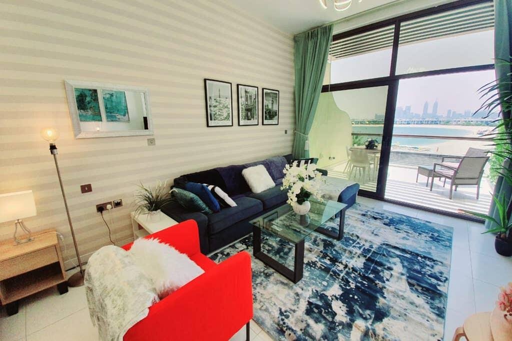 Beach Front Stylish Apartment On The Palm - Accommodation Dubai 4