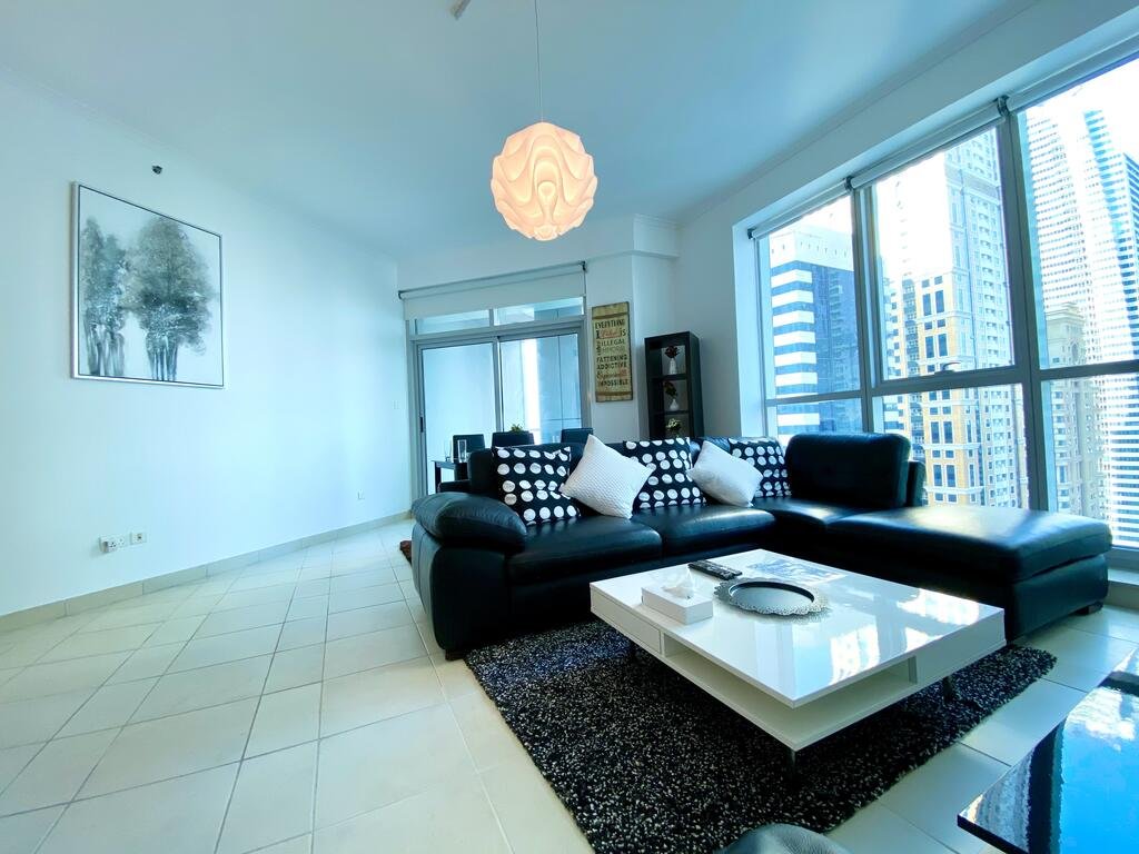 2 BR With Partial Sea View In Torch Tower Dubai - Accommodation Dubai 2