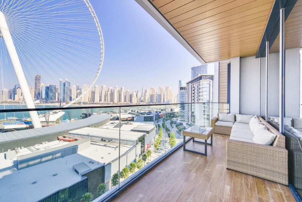 Contemporary Comfy & Deluxe Condo In Bluewaters Island -1002- - Accommodation Dubai 2