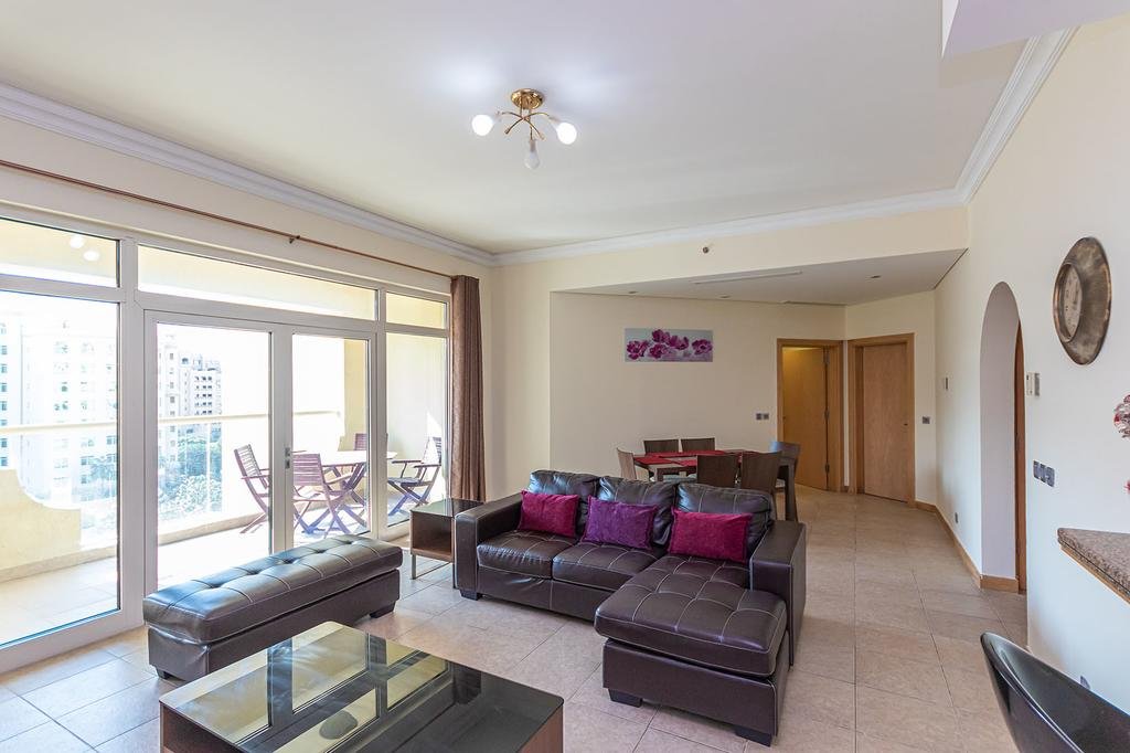 2BR Luxury Deluxe Apartment-Palm Jumeirah - Beach Access 2 Adults And 2 Kids - Accommodation Abudhabi