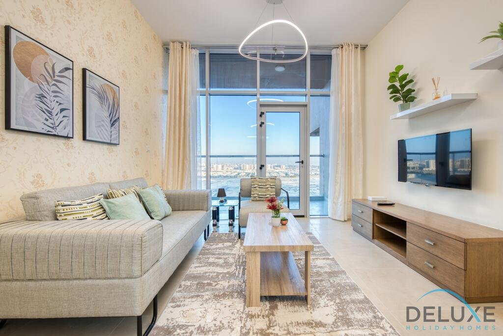 Dainty 1-Bedroom Apartment At Azizi Samia By Deluxe Holiday Homes - Accommodation Dubai 6