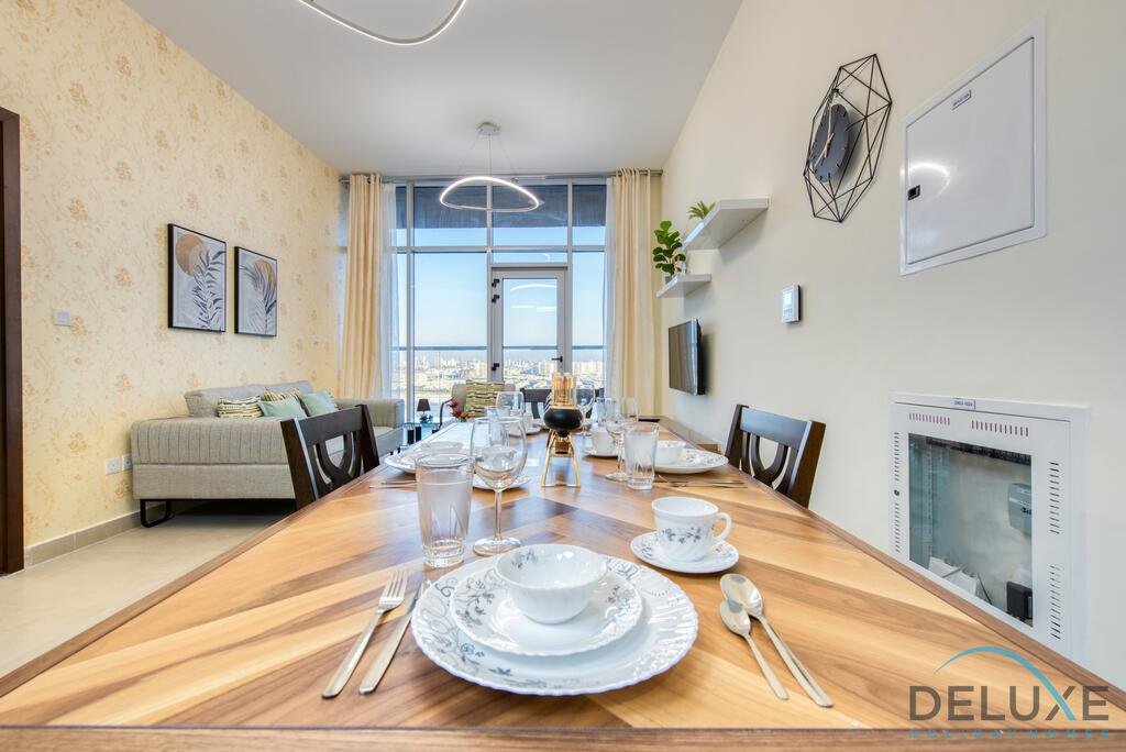 Dainty 1-Bedroom Apartment At Azizi Samia By Deluxe Holiday Homes - Accommodation Dubai 4