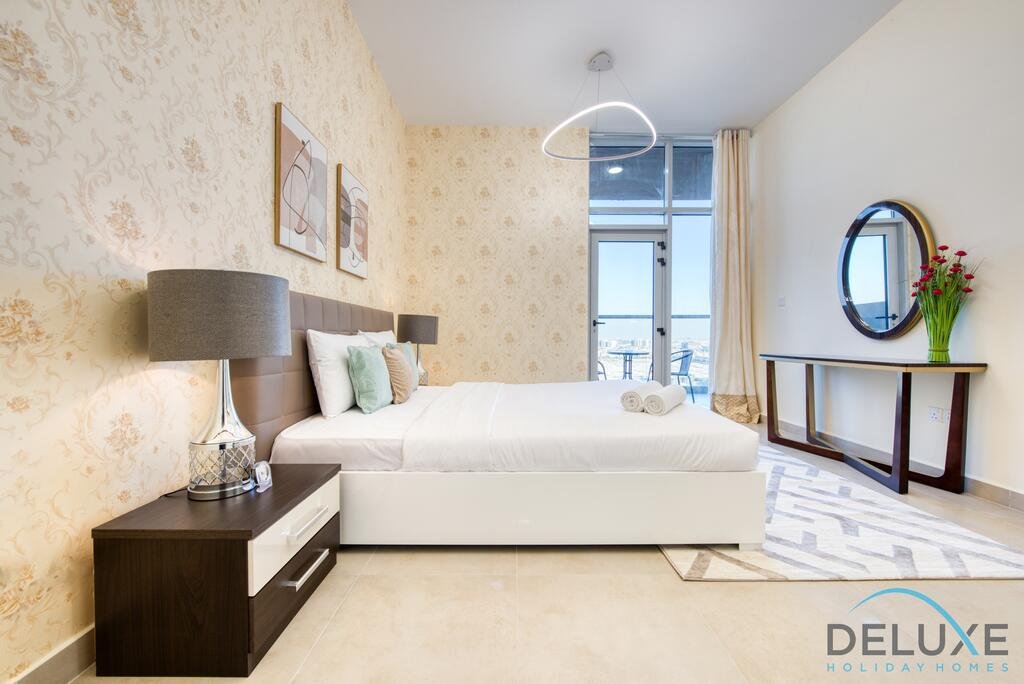 Dainty 1-Bedroom Apartment At Azizi Samia By Deluxe Holiday Homes - Accommodation Dubai 2