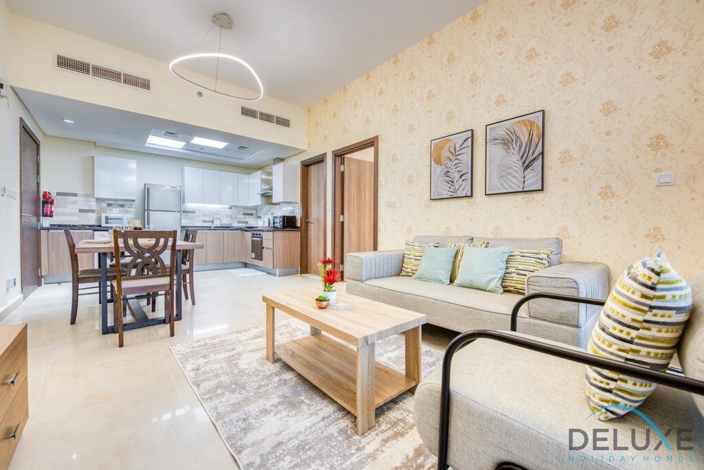 Dainty 1-Bedroom Apartment At Azizi Samia By Deluxe Holiday Homes - Accommodation Abudhabi 3