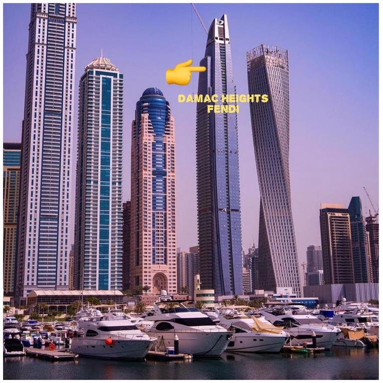 Damac Heights Fendi Dubai Marina - Accommodation Abudhabi 4