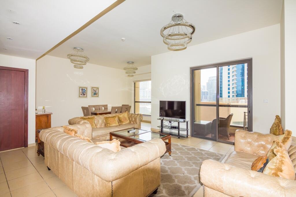 3-Bedroom Apartment With Full Sea View In JBR - Accommodation Dubai