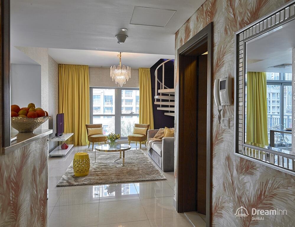 Dream Inn Dubai Apartments - Claren Downtown Private Terrace - Accommodation Abudhabi