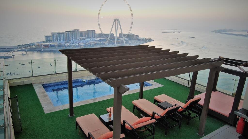 Dubai 5* Penthouse Front Sea 6 Bdr. Private Pool! - Accommodation Abudhabi