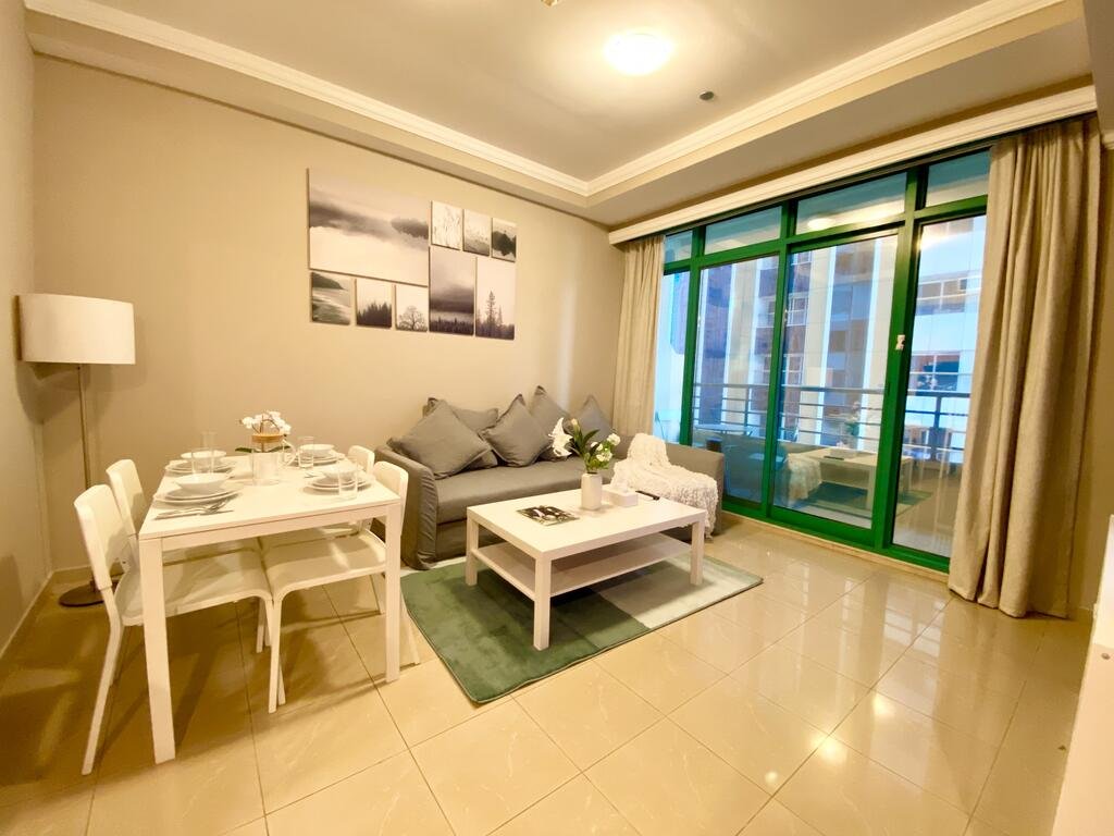 Elegant Newly Furnished 1BR In Dubai Marina - Accommodation Abudhabi