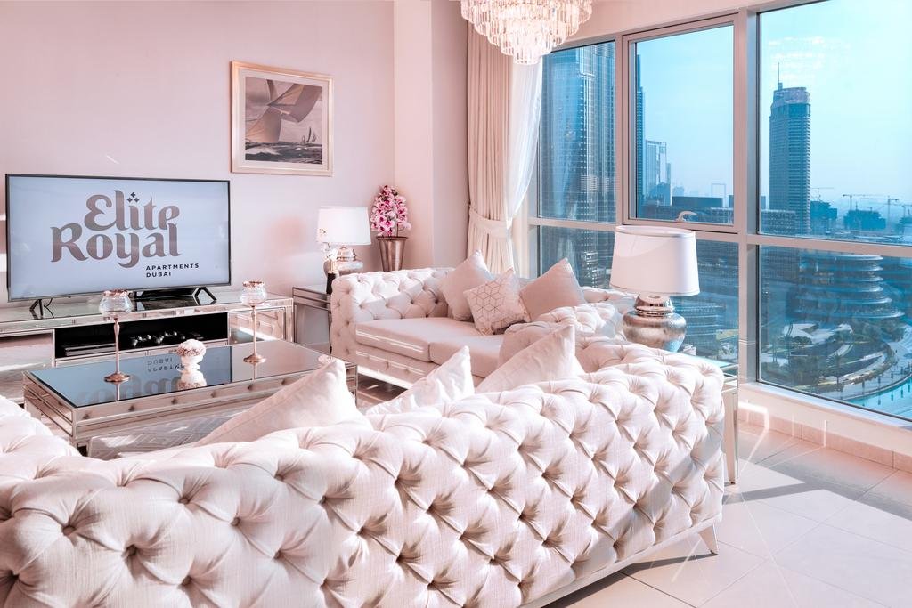 Elite Royal Apartment - Full Burj Khalifa And Fountain View - The Royal - Accommodation Abudhabi 2