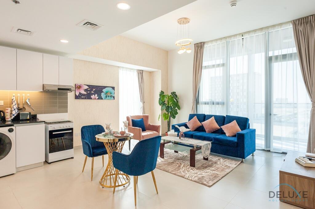 Exquisite 1BR In The Pulse Residence Icon DWC By Deluxe Holiday Homes - Accommodation Abudhabi 0