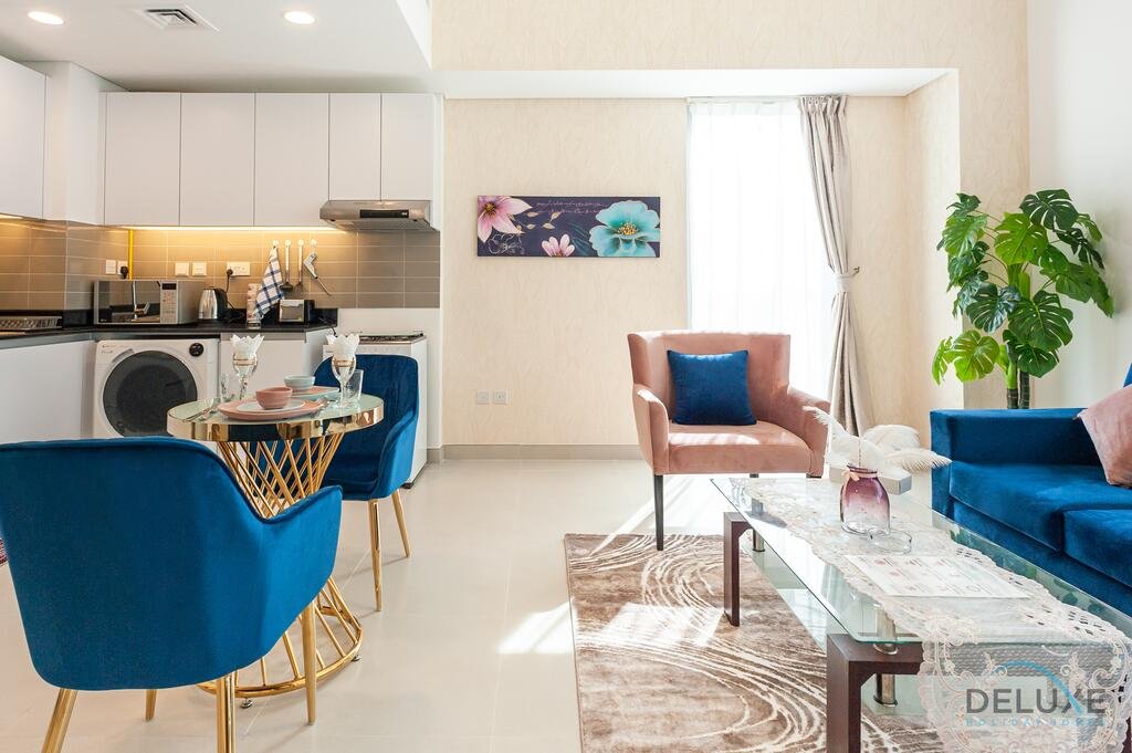 Exquisite 1BR In The Pulse Residence Icon DWC By Deluxe Holiday Homes - Accommodation Dubai 7