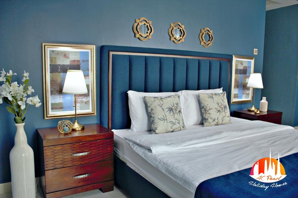 A C Pearl Holiday Homes - Elegant Sea View Four Bedroom Apartment - Accommodation Abudhabi