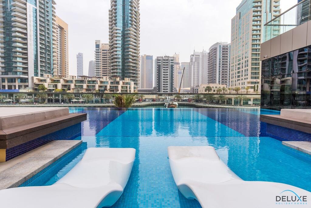 Fancy 2 Bedroom Apartment At No.9 Tower, Dubai Marina By Deluxe Holiday Homes - Accommodation Abudhabi 1