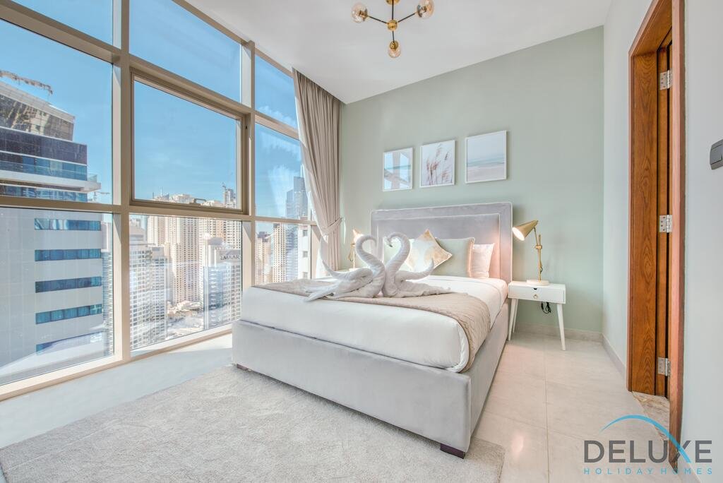 Fancy 2 Bedroom Apartment At No.9 Tower, Dubai Marina By Deluxe Holiday Homes - Accommodation Abudhabi
