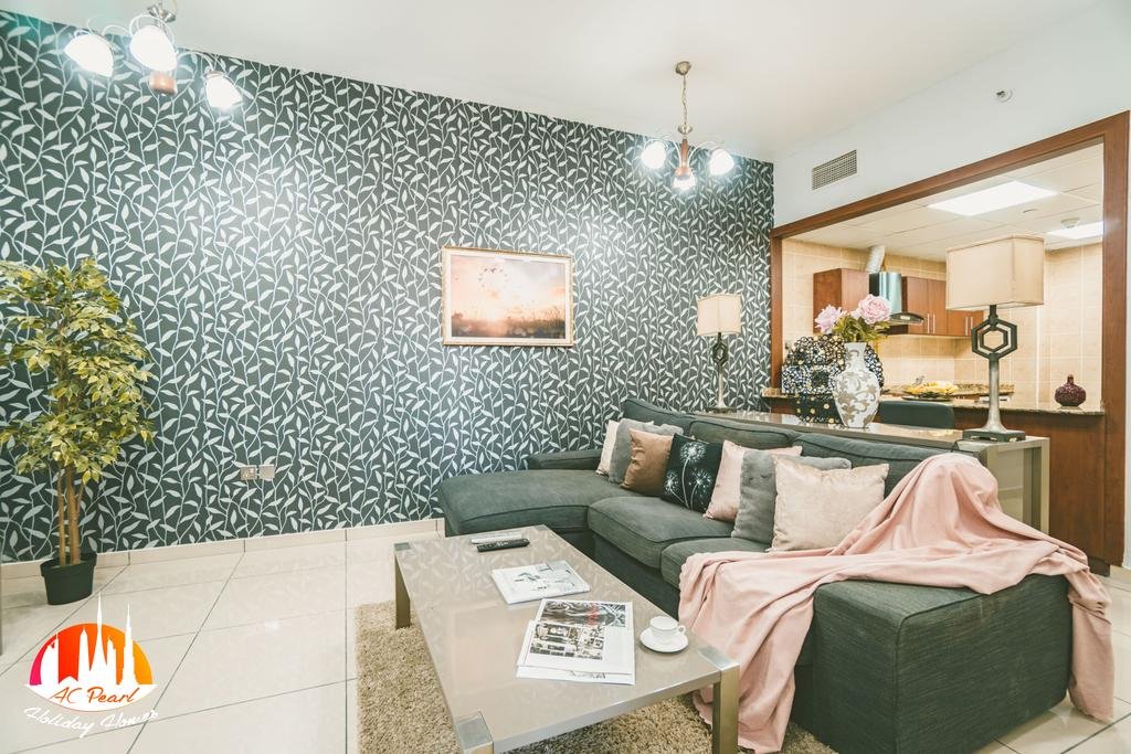 A C Pearl Holiday Homes - Stylish 1 Bedroom Apartment - Accommodation Dubai 1