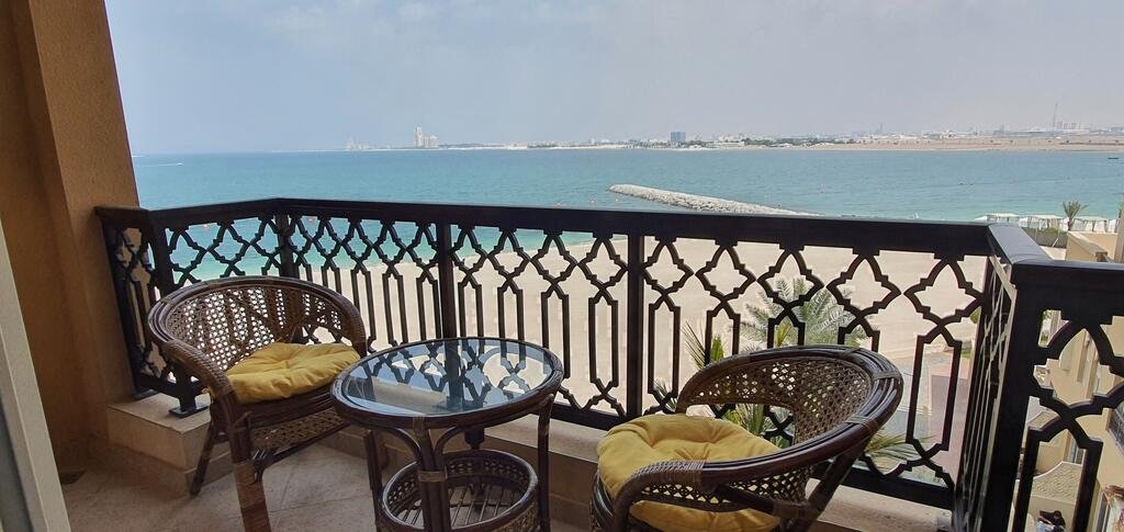 Sea View 1BR Apartment In Bab Al Bahr On Al Marjan Island - thumb 1