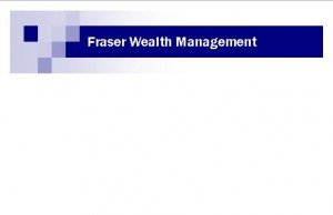 Fraser Wealth Management - Accountants Canberra