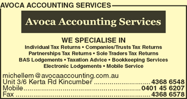 Avoca Accounting Services - thumb 1