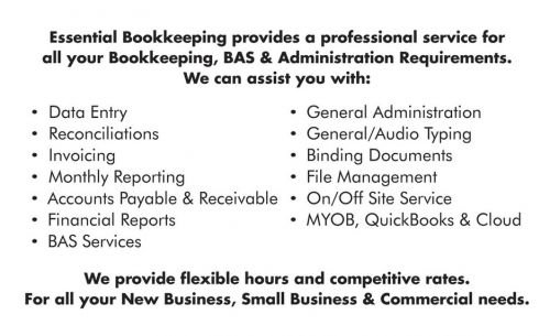 Essential Bookkeeping BAS & Administration Services - thumb 1