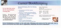 Gamer Bookkeeping - Melbourne Accountant