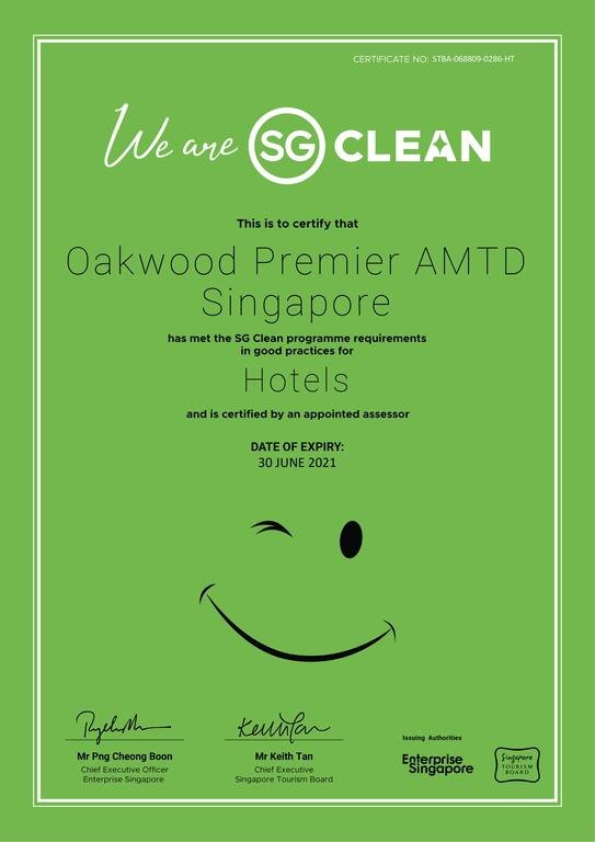 Oakwood Premier AMTD Singapore - Accommodation Singapore