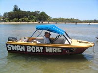 Swan Boat Hire - Accommodation Redcliffe