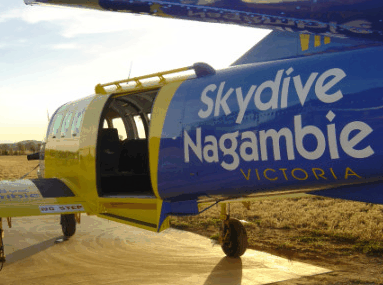 Skydive Nagambie - Accommodation Brunswick Heads