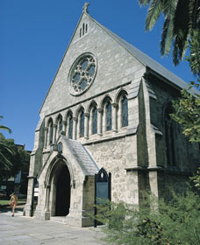 St Johns Church and Kings Square - Mackay Tourism