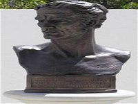 Adam Lindsay Gordon Bronze Bust - Accommodation Rockhampton