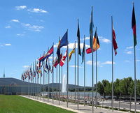 International Flag Display - Accommodation Broome