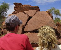 Ewaninga Rock Carvings Conservation Reserve - Accommodation Sunshine Coast