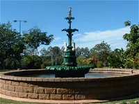 Band Rotunda and Fairy Fountain - Accommodation in Bendigo