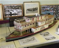 Wentworth Model Paddlesteamer Display - Accommodation Redcliffe