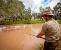 Charleville - 18 Mile Warrego River Fishing - QLD Tourism