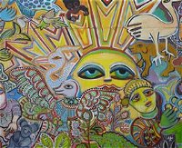 The Painting of Life by Mirka Mora - Accommodation BNB