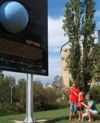 Worlds Largest Virtual Solar System Drive - QLD Tourism
