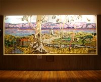 Adaminaby Memorial Hall Stage Curtain - Accommodation Bookings