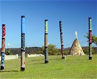 Maclean Tartan Power Poles - Accommodation Cooktown