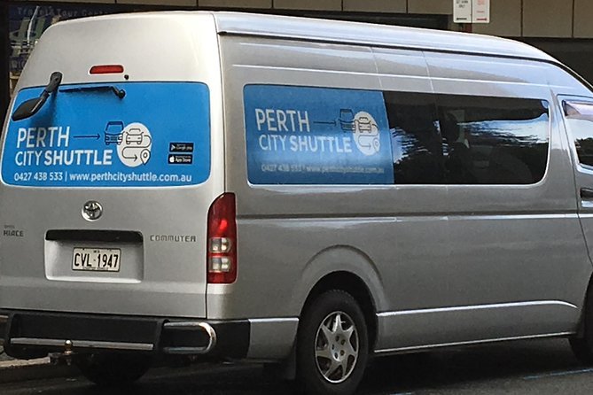 2 Passenger Shared Arrival Transfer - Perth Airport to Perth City Hotel