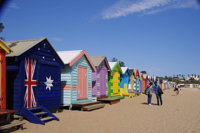 Melbourne Highlights with Brighton Beach and St Kilda Tour - Palm Beach Accommodation