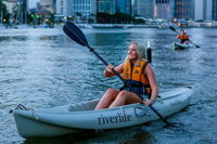 Saturday Night Brisbane Kayak Tour with Optional BBQ Dinner - Tourism Bookings WA
