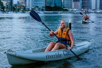 Saturday Night Brisbane Kayak Tour with Optional BBQ Dinner - Accommodation Coffs Harbour